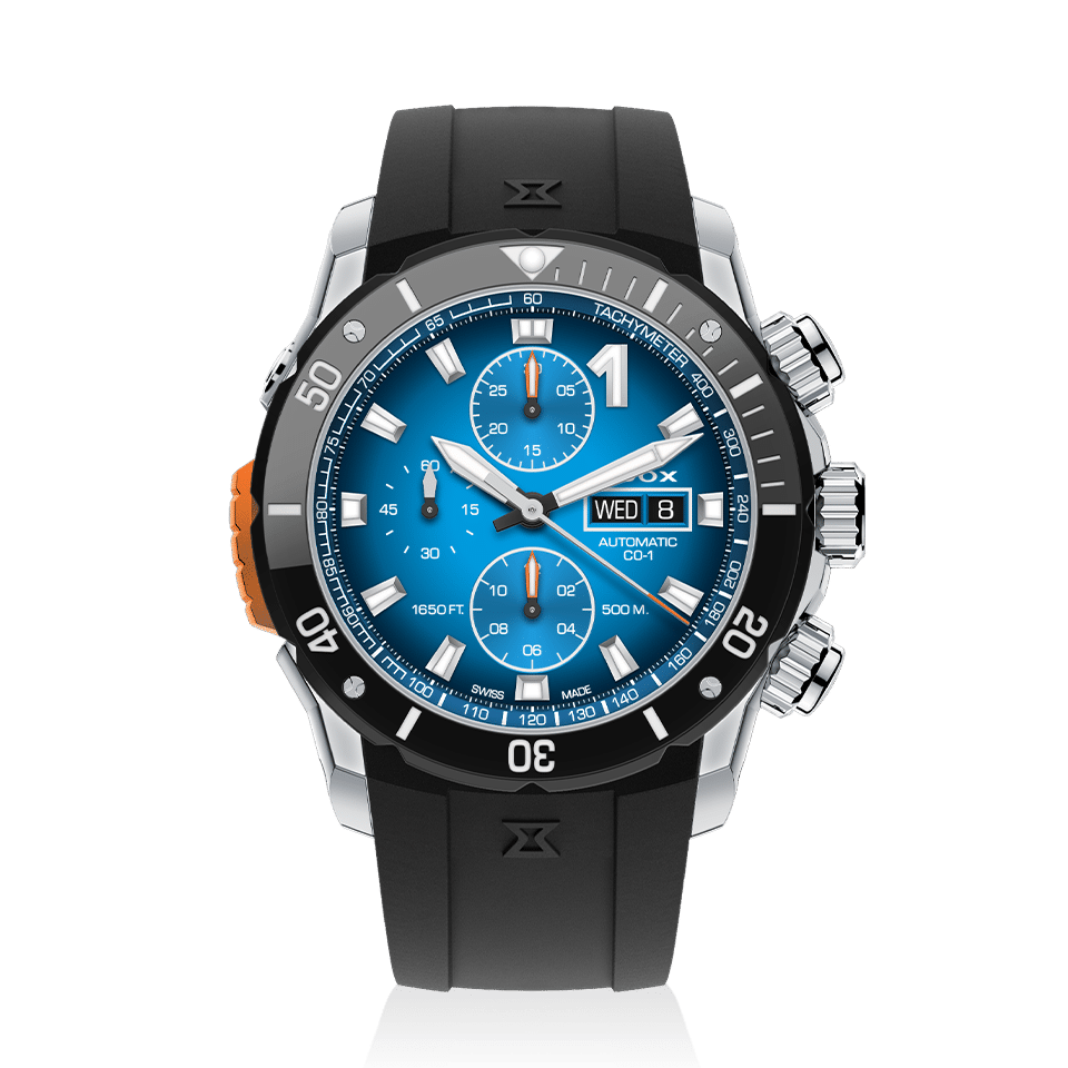 EDOX CO-1 AUTOMATIC CHRONOGRAPH - Edox
