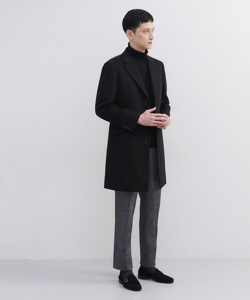 TAKEO KIKUCHI（タケオキクチ） チェスターコート コート カシミヤ