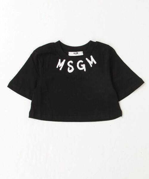 MSGM（エムエスジーエム） tシャツ Kids ＆ Junior ブランドロゴ半袖T