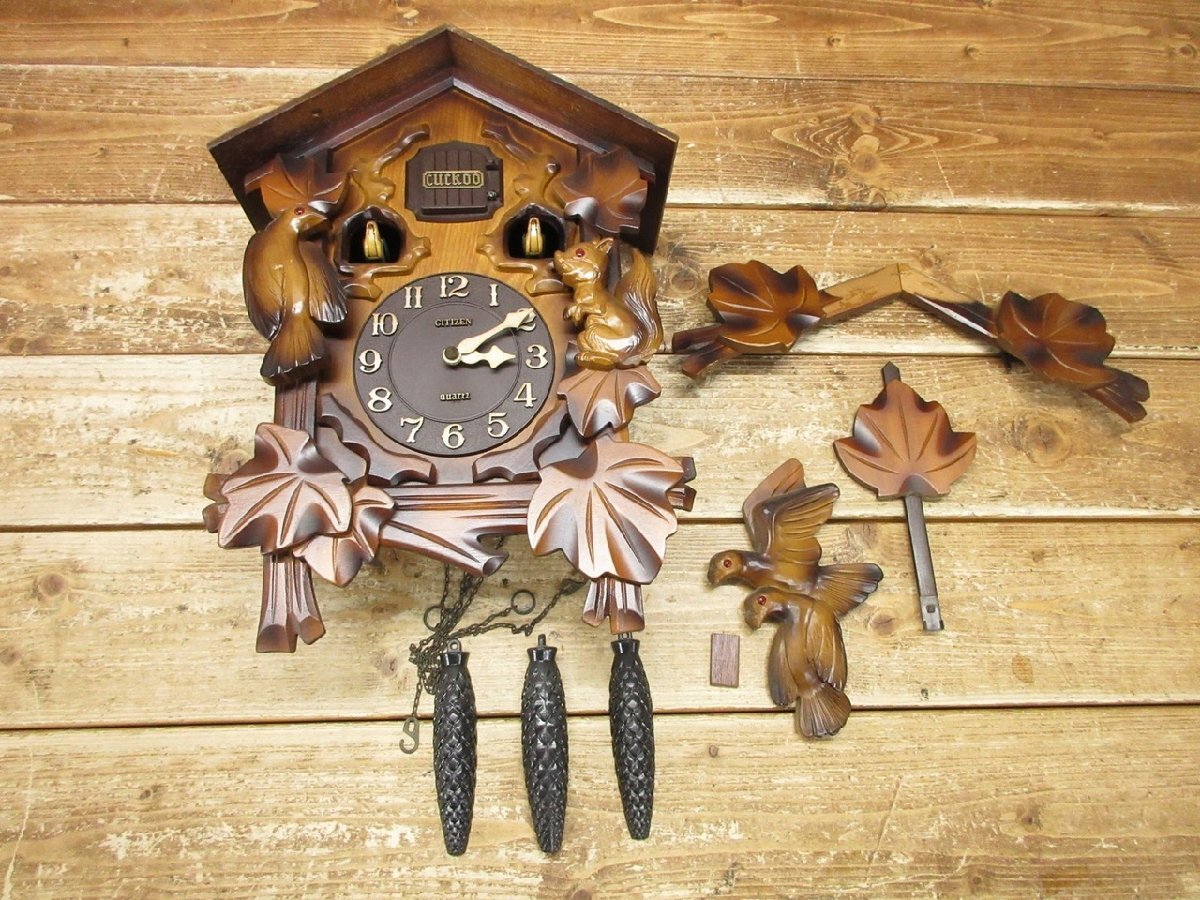 Yahoo!オークション - 「シチズン鳩時計」の落札相場・落札価格