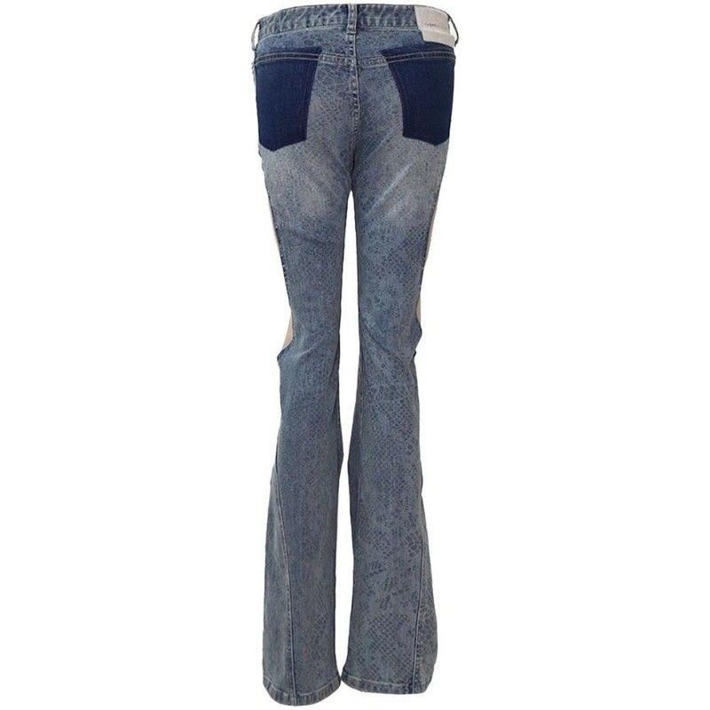 新品 Mサイズ THEREDTHREAD ザレッドスレッド S cutting denim 3 lace