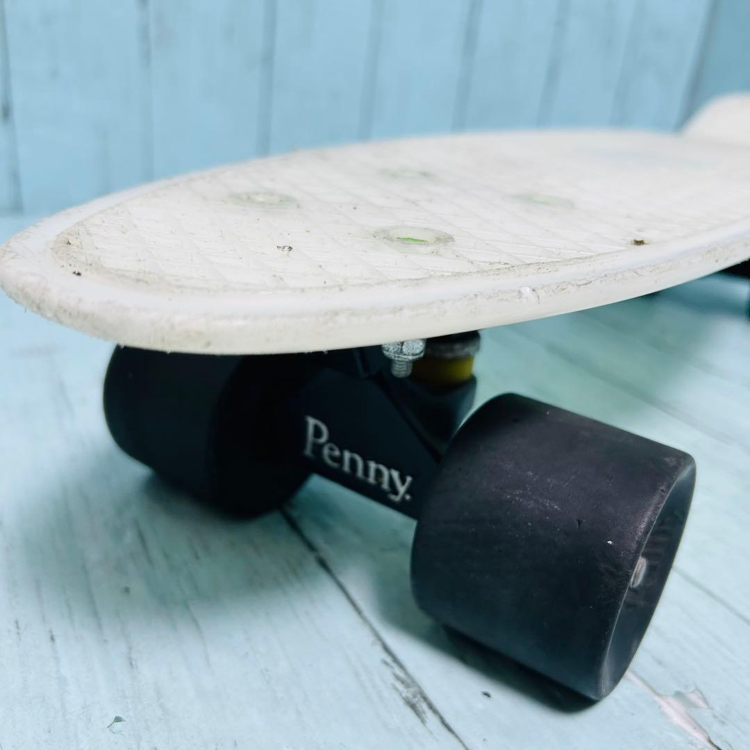 ペニー スケートボード Penny 22 白 ホワイト クリア サーフィン 蓄光