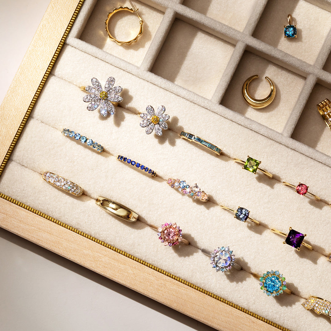 ビズー公式】ジュエリーボックス アクセサリー 収納 ケース 天然樺