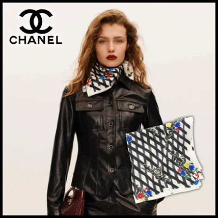 バンダナ CHANEL(シャネル) スカーフ(レディース) - ブランド通販のBUYMA
