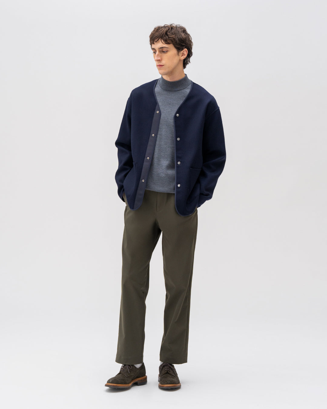 MEN】Focus on Mock Neck Knits | Essentials to elevate your style