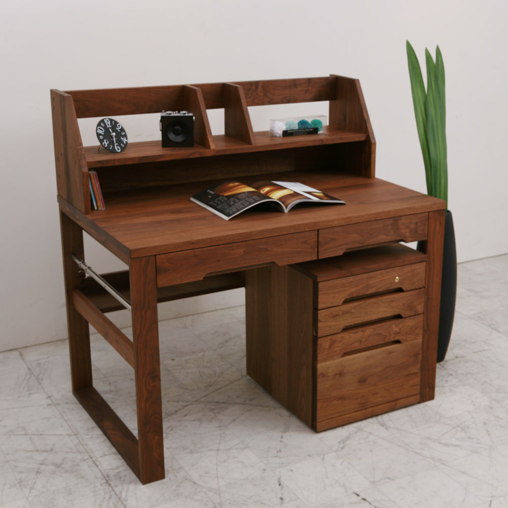 楽天市場】デスク ブックスタンド サイドワゴン 3点セット デスク幅