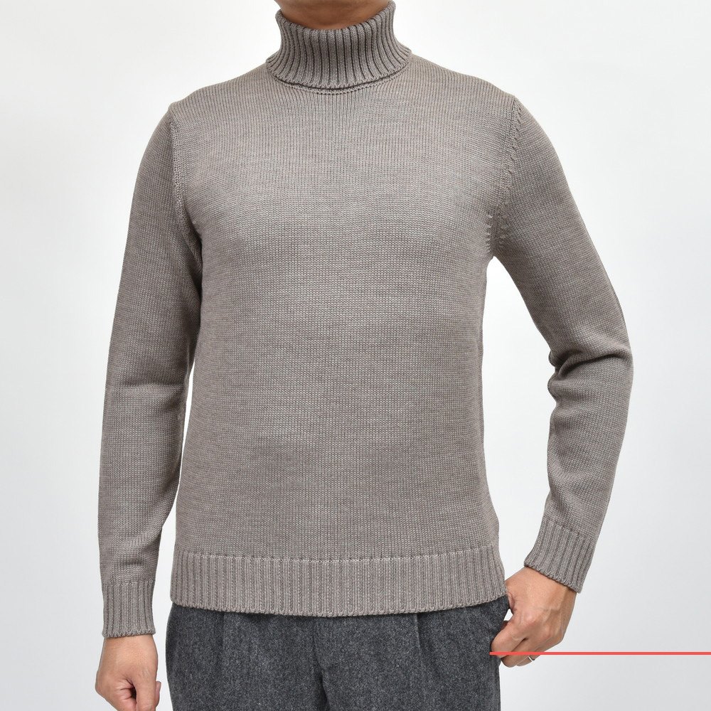 ZANONE（ザノーネ）5ゲージウールタートルネックニット DV/SLIM FIT