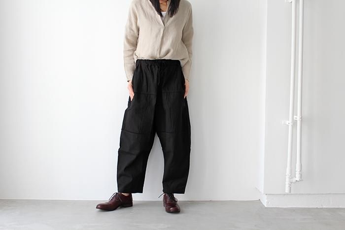 MITTAN ミッタン 竹パンツ PT-09 黒 メンズ レディース パンツ 靴通販