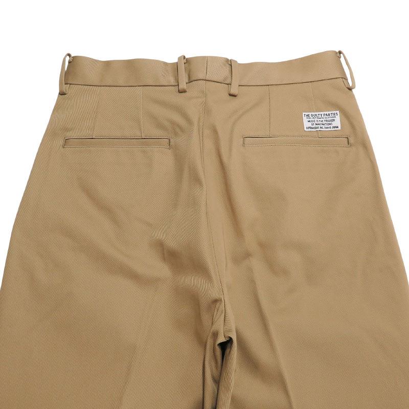 WACKO MARIA（ワコマリア） DOUBLE PLEATED CHINO TROUSERS (TYPE-1