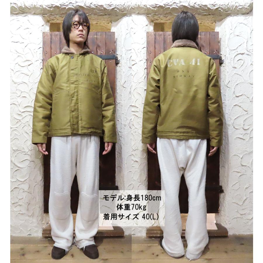 BUZZ RICKSON'S バズリクソンズ デッキジャケット BR15766 N-1 NAVY