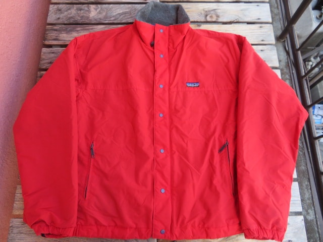 USED 87年FW USA製 パタゴニア シンチラサークジャケット レッド! L