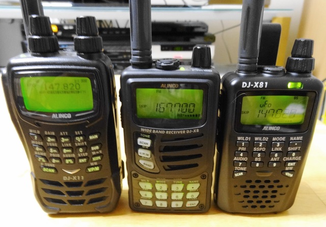 DJ-X81 比較テスト①: 受信機マニアログ