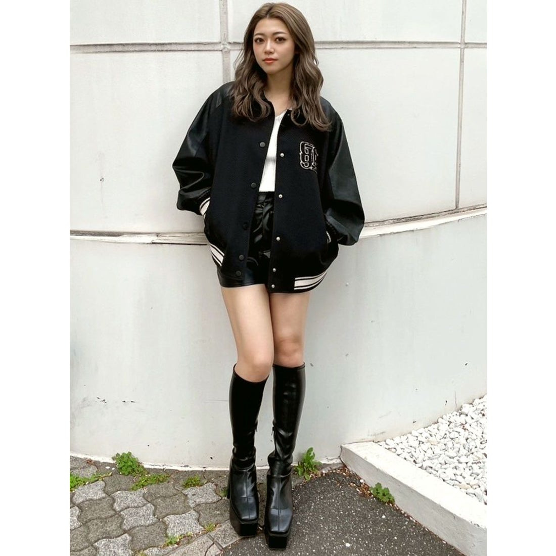 ジェイダ GYDA DAMSEL BIG スタジャン （ブラック） -靴＆ファッション