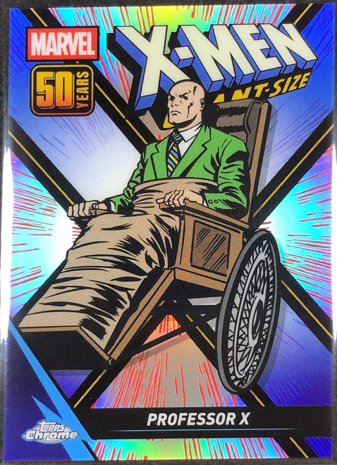 Professor X #XM-8 Prices | Marvel 2025 Topps Chrome X-Men Giant