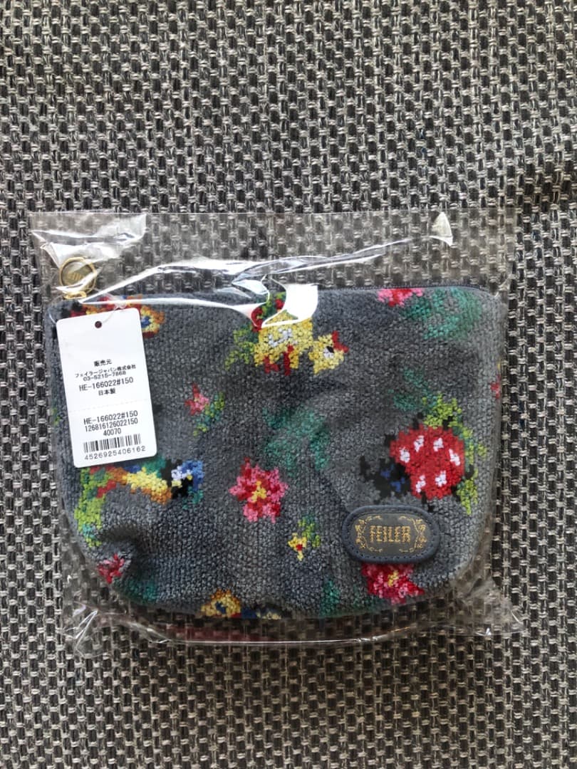 FEILER ハイジポーチ（大）グレー FEILER ハイジ ポーチ グレー - メルカリ