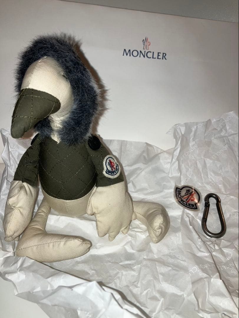 MONCLER モンクレール モンダック ぬいぐるみ キーホルダー モンクレール*MonDuckキャラクターキーホルダー/バッグチャーム