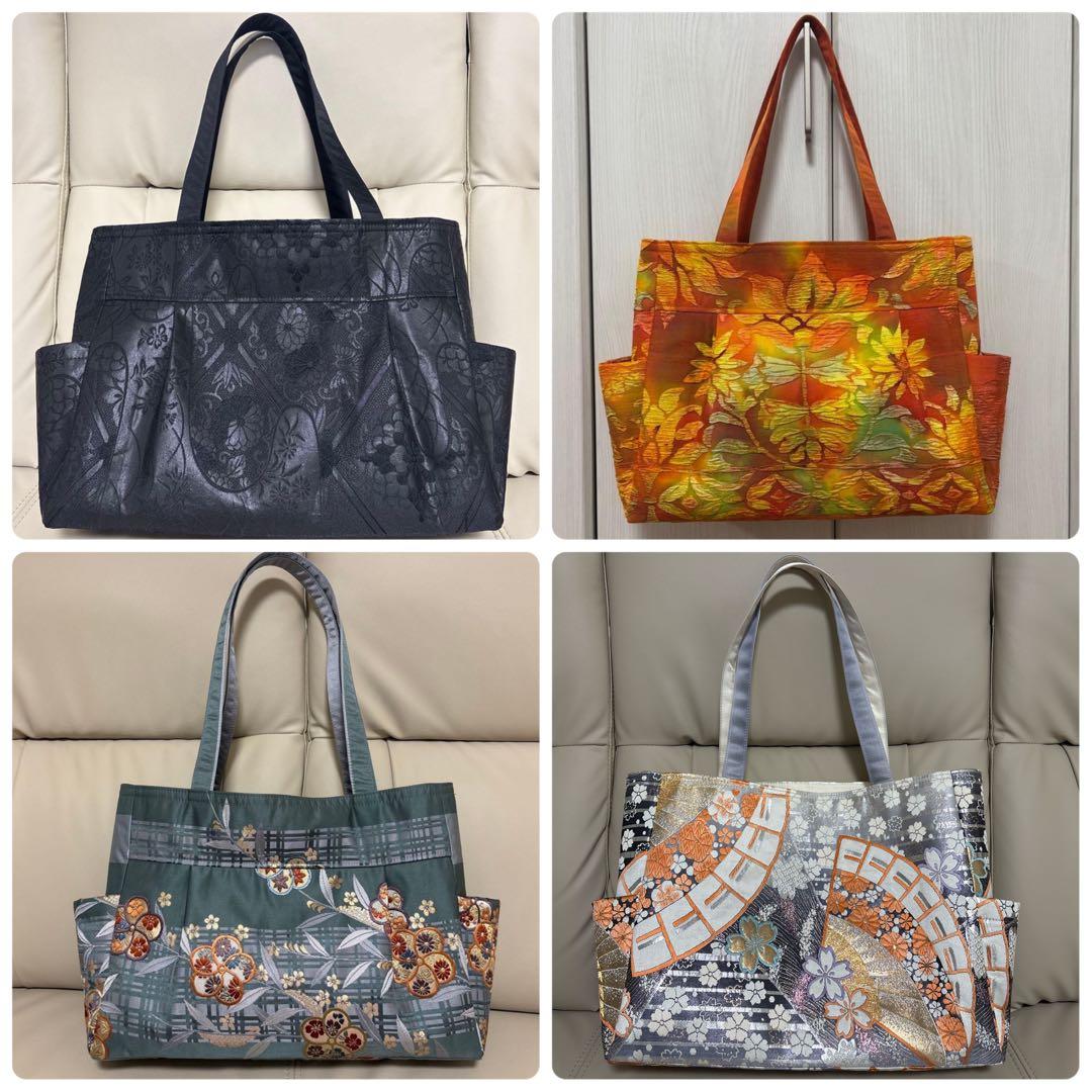 【専用】（706-4、709-6、710-4、712-8）着物帯を使ったバッグ 専用】（706-4、709-6、710-4、712-8）着物帯を使ったバッグ