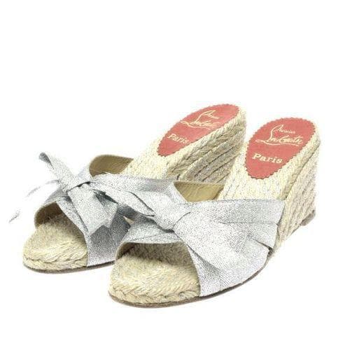 Christian Louboutin ルブタン 靴 シルバー 35 22cm 楽天市場】クリスチャン ルブタン（カラーシルバー）（靴）の通販