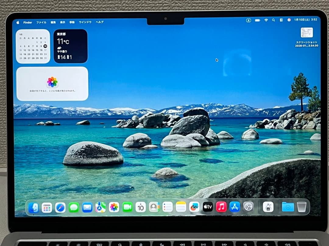 【バッテリー交換済み】MacBookAir 2022 13 8GB 512GB a1405-1.jpg