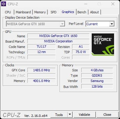 動作確認済】Palit GeForce GTX 1650 4GB 補助電源不要 - メルカリ
