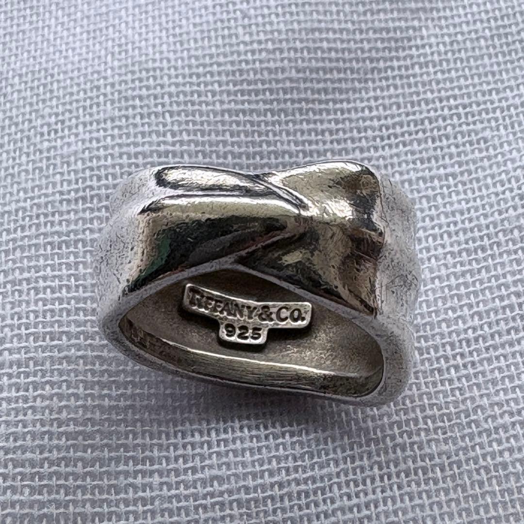Tiffany(ティファニー) ヴィンテージリーフリング 9号 Tiffany & Co. - ティファニー リーフ リング ビンテージの通販 by