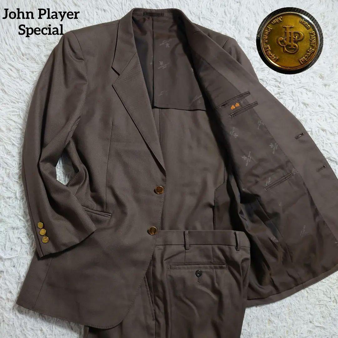 大きいサイズ　ジョンプレイヤースペシャル　スーツ　背抜き　金ボタン　AB7 K7：身長180/W125 メンズ スーツ 通販【ニッセン公式】
