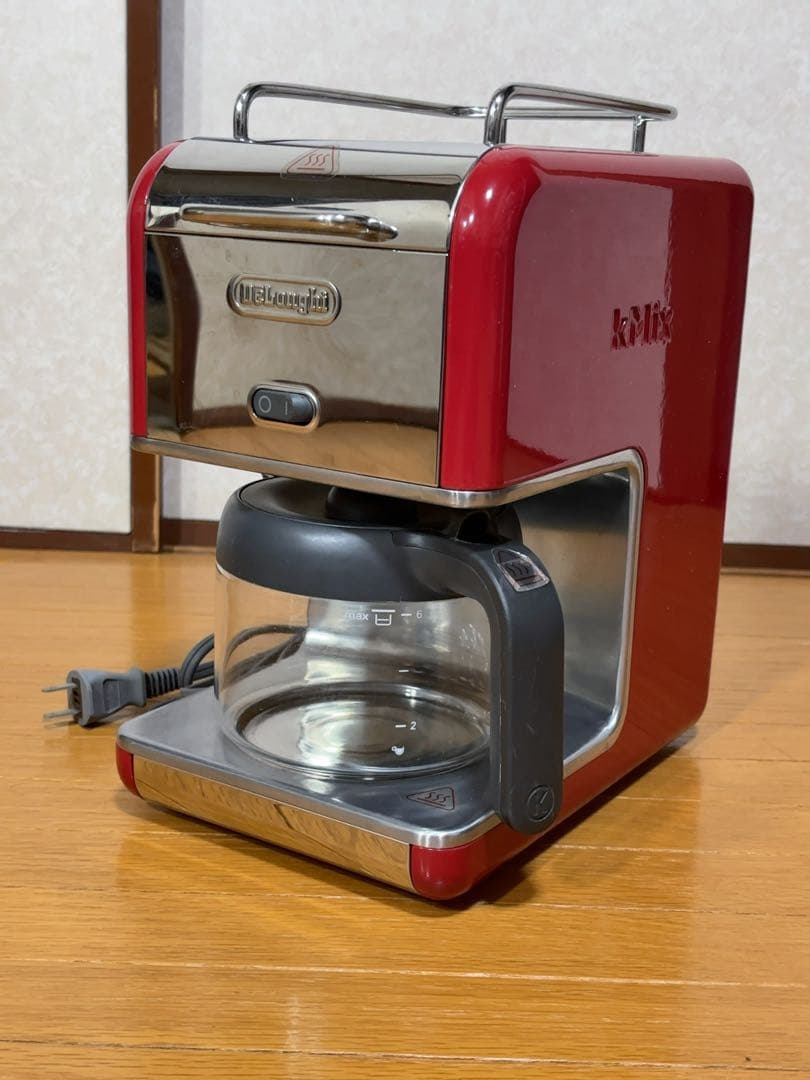 デロンギ　コーヒーメーカー　kMix CMB6-RD 美品 Amazon | デロンギ(DeLonghi) ケーミックス ドリップコーヒーメーカー