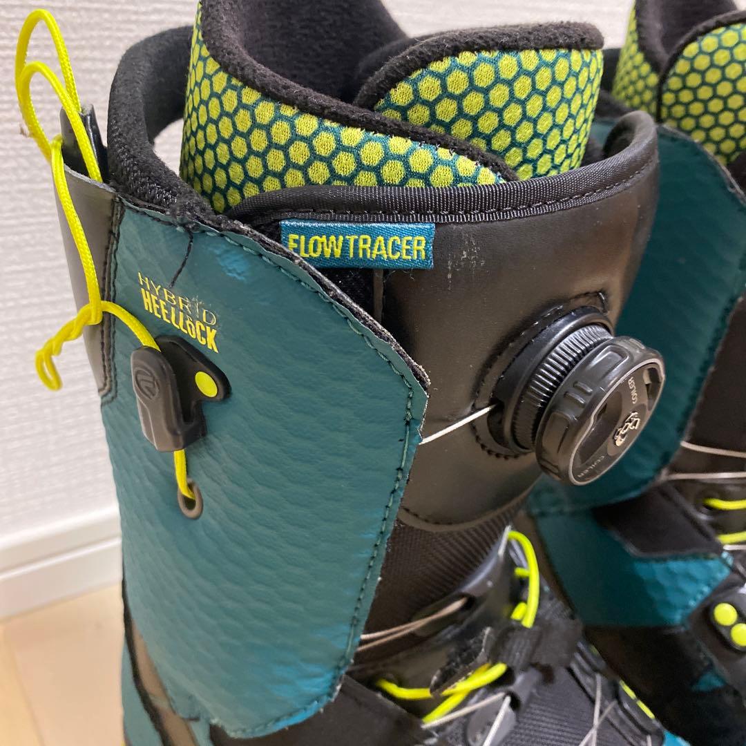 【比較的美品】スノボブーツ　FLOW TRACER BOA　25.5cm